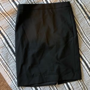 Loft Black Pencil Skirt